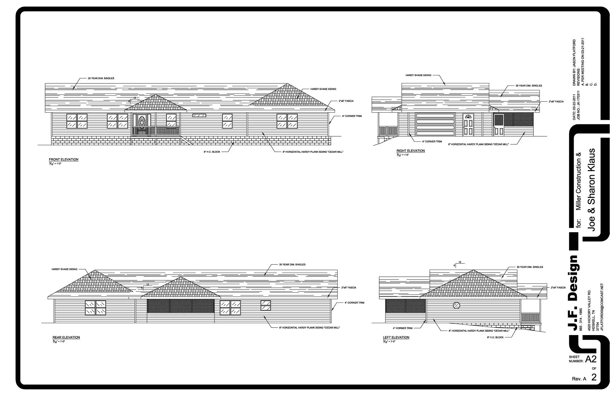 Custom home design exterior layout
